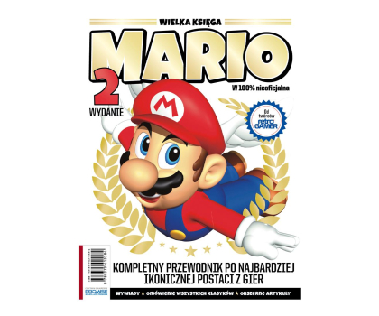 Pozostałe gadżety dla gracza Promise Wielka księga Mario Wyd. 2. Kompletny przewodnik